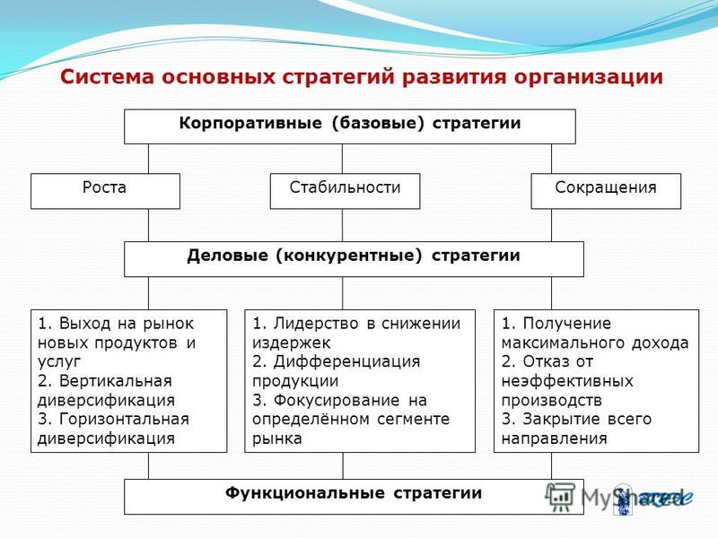 Какие стратегии развития предприятия бывают: модели, инструменты и этапы, примеры