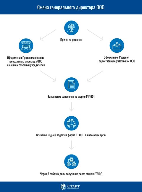Смена генерального директора 2020: Как заполнить форму Р13014 при смене директора?