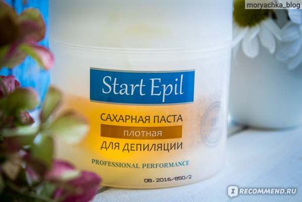 Сахарная паста для шугаринга Start Epil Плотная фото