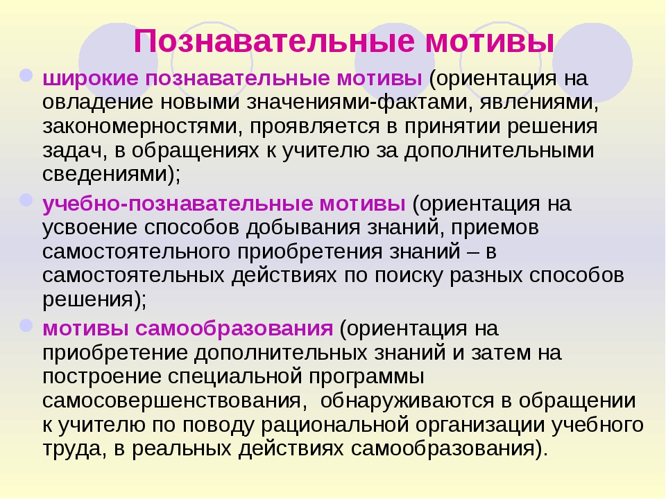 Познавательный мотив: Познавательные мотивы субъекта как предмет психологического анализа Текст научной статьи по специальности «Науки об образовании»