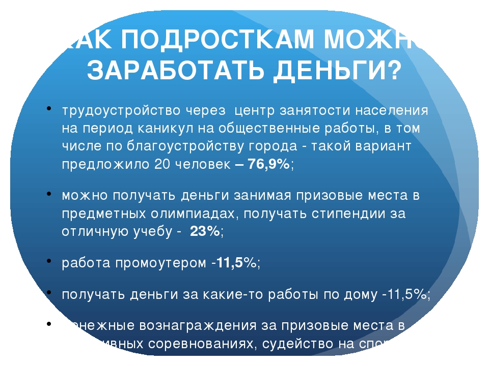 Как зарабатывать деньги в интернете подростку: Как заработать деньги подростку в интернете без вложений