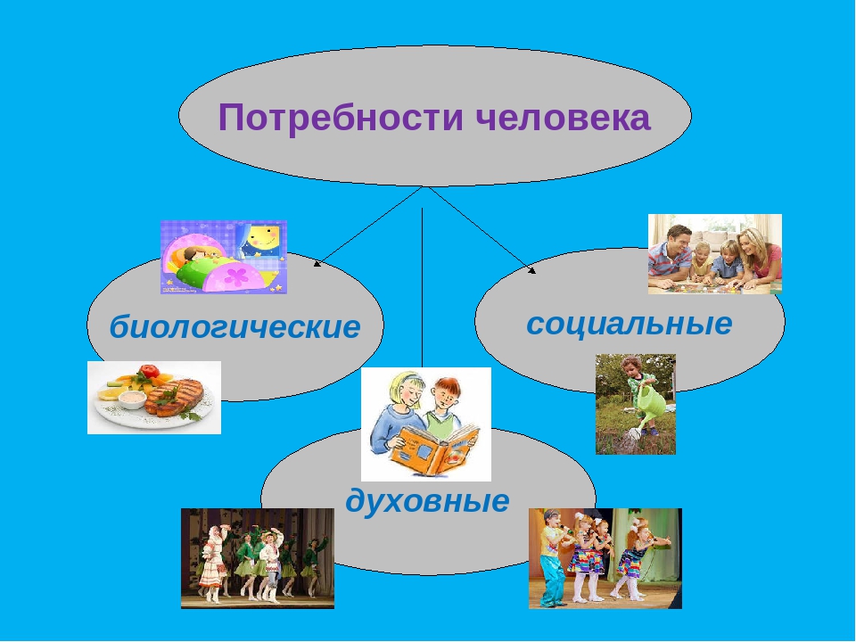 Потребности материальные социальные духовные: Структура потребностей людей