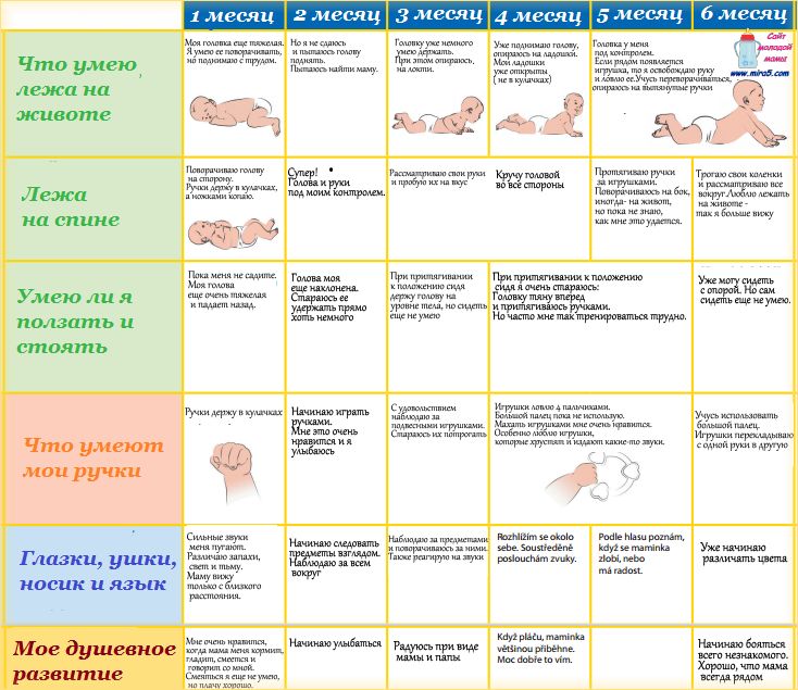 Развитие ребенка по месяцам: основные этапы и навыки от 0 до 12 месяцев