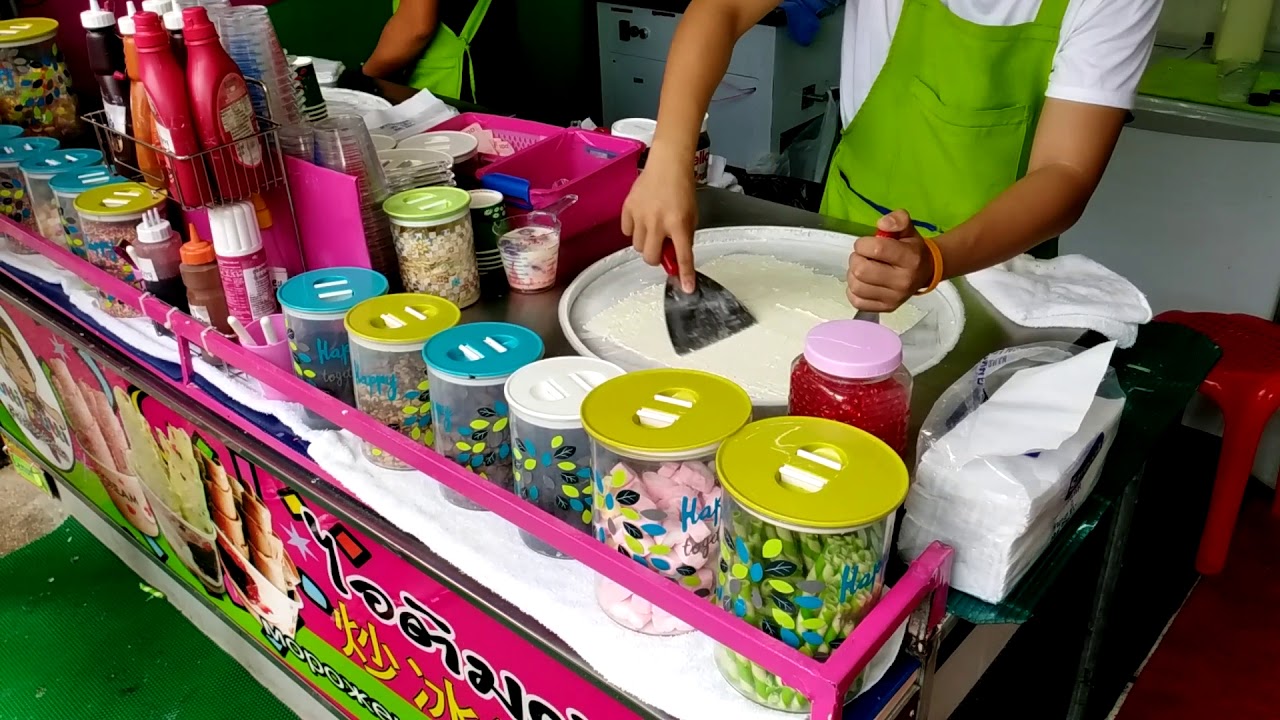 Таиланд жареное мороженое: Тайское мороженое - как готовится на улице и в чем секрет вкуса