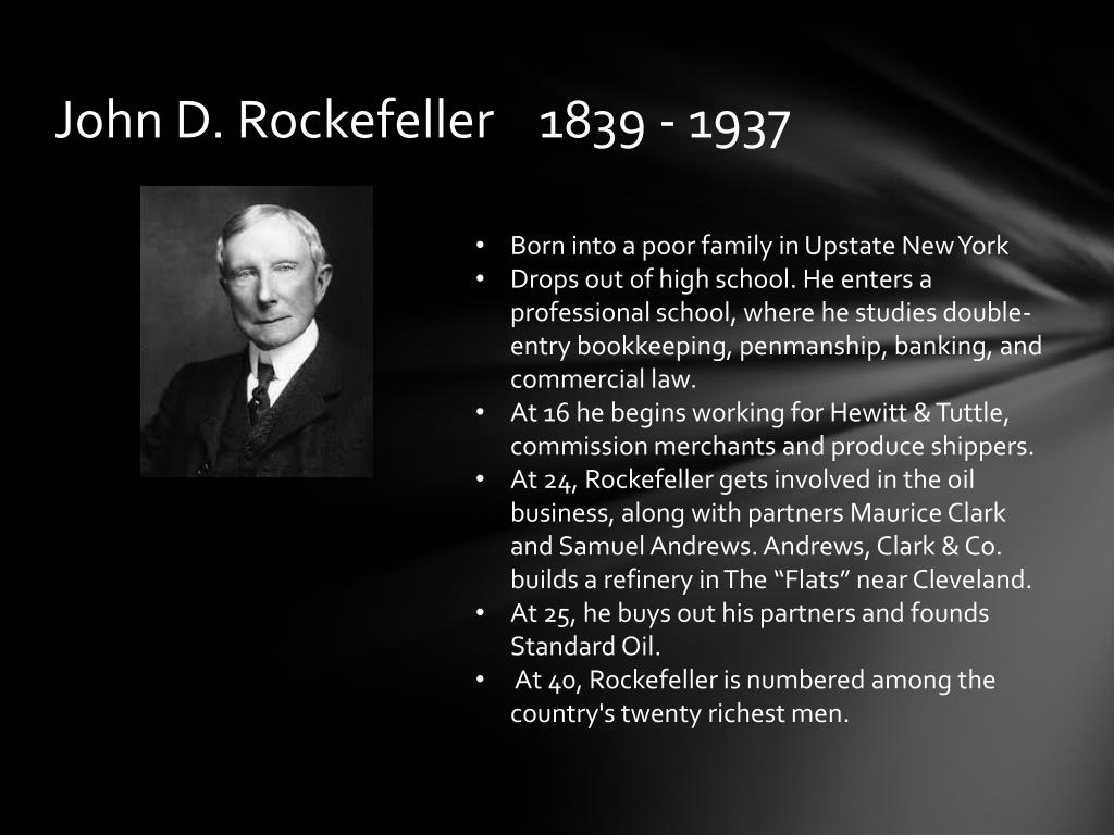 Рокфеллер краткая биография: Джон Рокфеллер (John Rockefeller) краткая биография бизнесмена