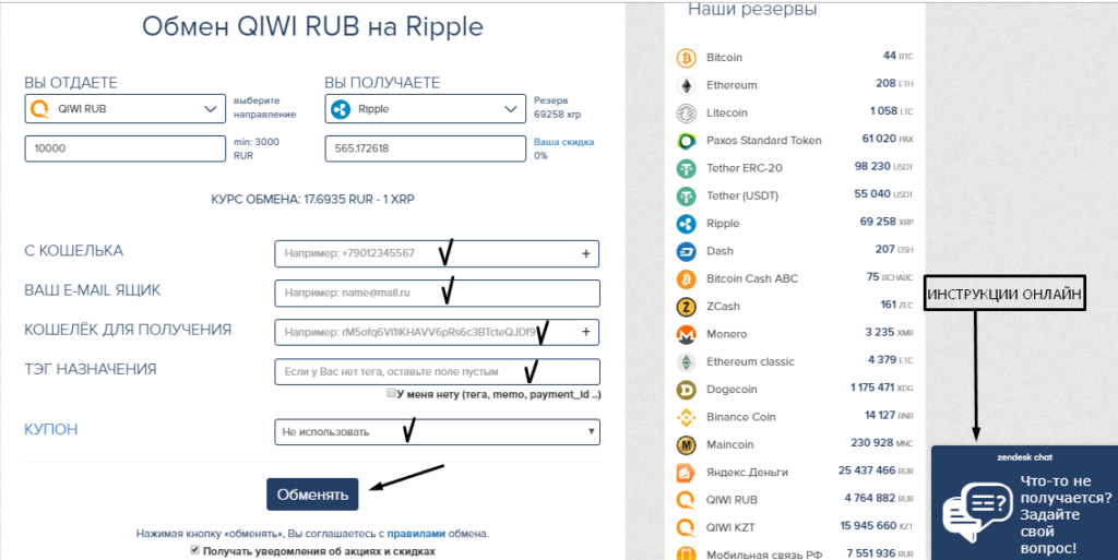 Покупка криптовалюты