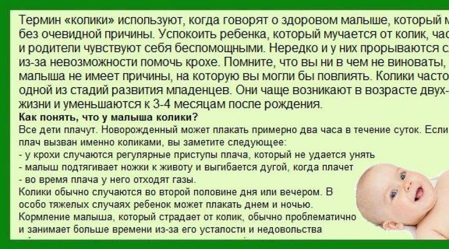 Почему ребенок плачет после кормления: причины и способы помощи