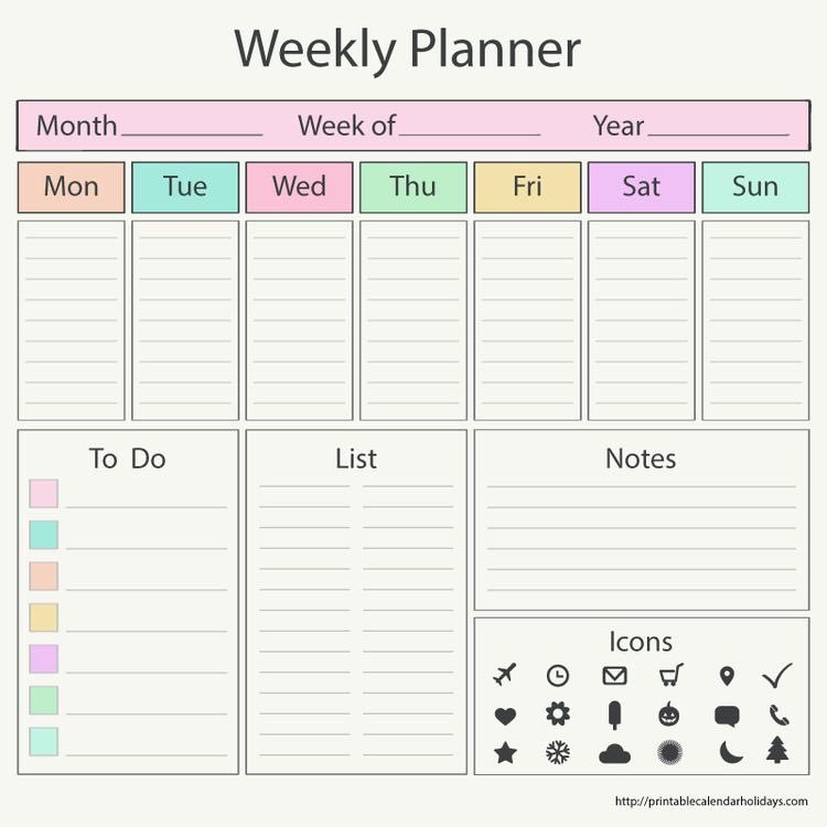 План на неделю как составить: Как составить план работы компании на неделю
