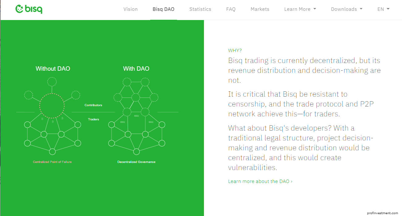 децентрализованная p2p биржа bisq