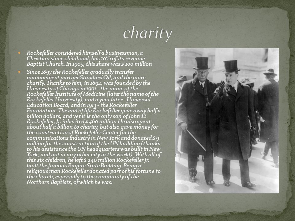 charity