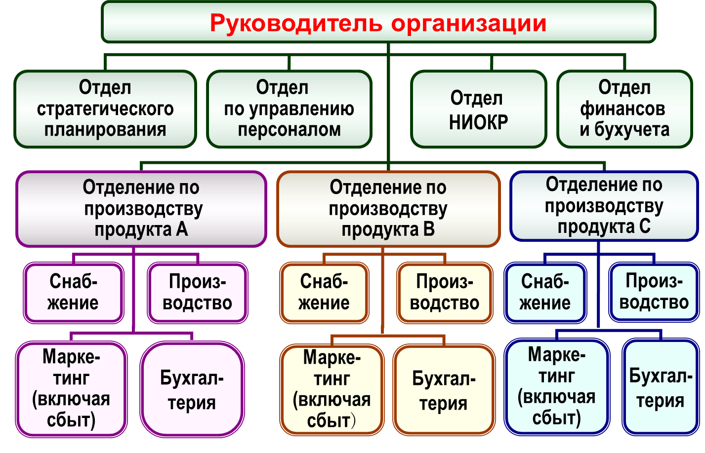 Функциональная структура организации схема: основные виды, их плюсы и минусы – схема, виды, плюсы и минусы