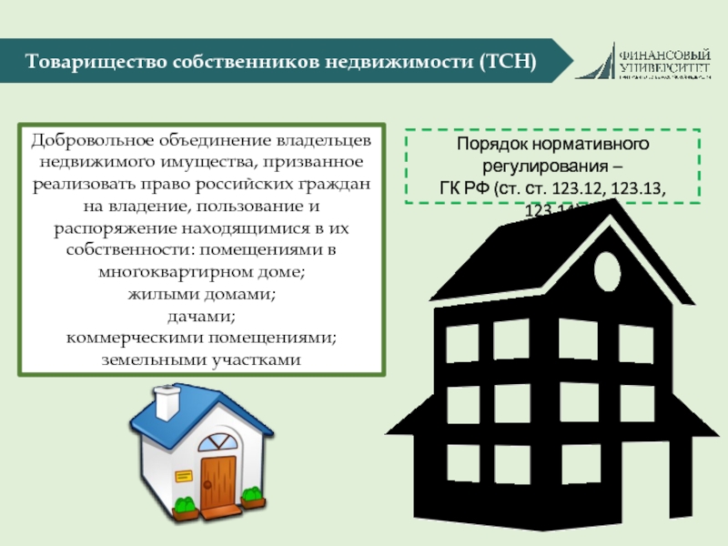 Товарищества собственников недвижимости это: Товарищество собственников недвижимости (ТСН). Понятие