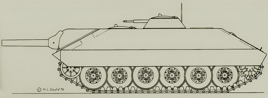 ​В отличие от Typ 250, на Typ 255 стояла механическая трансмиссия. В остальном они были идентичны друг другу - Фердинанд Порше: танковый авантюрист или заложник обстоятельств? 