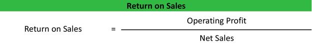 Return on Sales