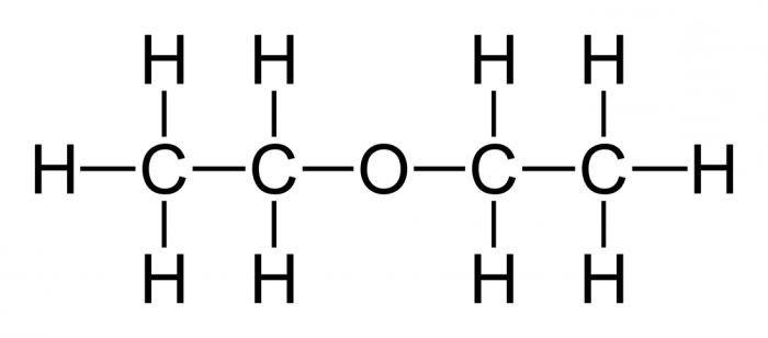 Диэтиловый эфир формула